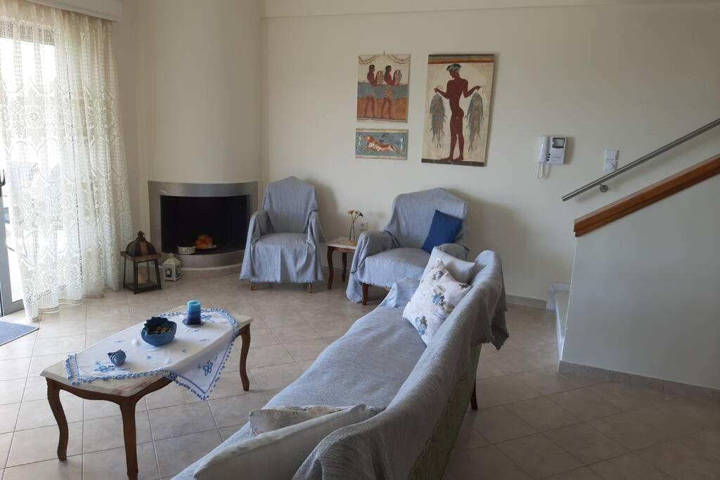 Seaside Villa Andronikos Αμάρυνθος Εξωτερικό φωτογραφία